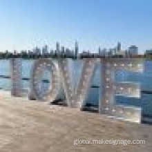 China Light Up Letters outdoor Supplier